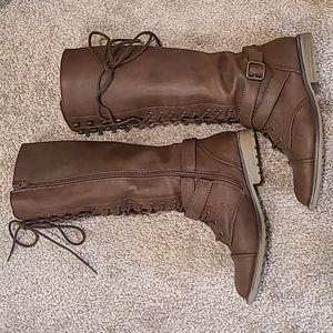 Brown boots